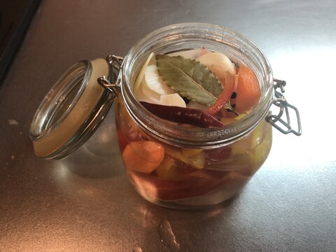 自家製 酢漬け野菜 ピクルス レシピ 作り方 By いとうさんの料理 楽天レシピ 自家製 酢漬け野菜 ピクルス レシピ 作り方 By いとうさんの料理 楽天レシピ